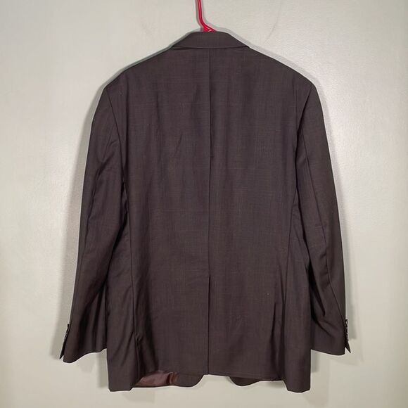 Lauren Ralph Lauren Two Button 100% Wool Blazer Sports Coat Brown Mens Size 41R - Picture 2 of 10